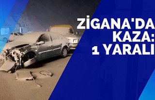 Zigana dağında trafik kazası: 1 yaralı