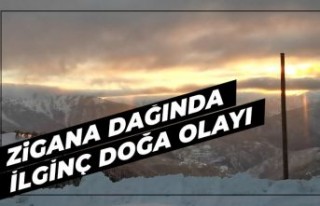 Güneş Zigana'yı böyle ışınladı