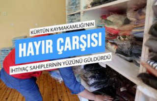 Kürtün'de "Hayır Çarşısı" ihtiyaç...