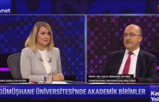 Rektör Zeybek TVNET'e konuk oldu