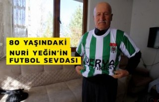 80 yaşındaki taraftarın 60 yıllık futbol sevdası