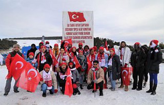 GÜ’nün uluslararası öğrencileri Sarıkamış’ta...