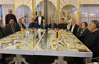 Eskişehir'deki iftarda buluştular