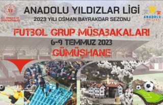 Analig Futbol Grup Müsabakaları Gümüşhane'de