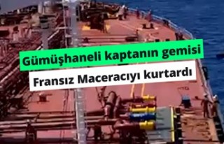 Gümüşhaneli kaptanın gemisi Fransız maceracıyı...