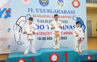 Judo takımımız madalyalarla döndü