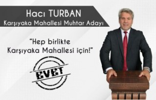 Turban adaylığını açıkladı