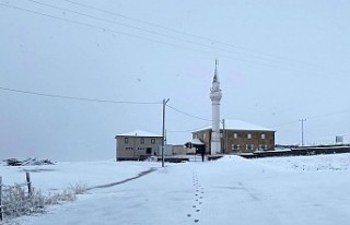 Gümüşhane’nin yüksekleri beyaza büründü