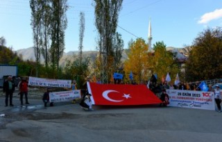 İzci ve dağcılar 100. yılı Zigana’da kutladı