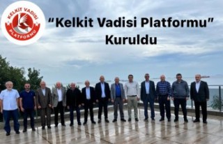 Kelkit Vadisi Platformu kuruldu