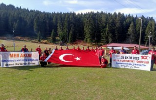 MEB AKUB’dan 100.yıl yürüyüşü