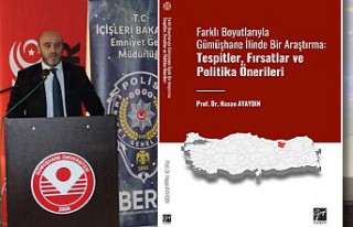 Prof.Dr. Ayaydın, Gümüşhane’nin ekonomi kitabını...