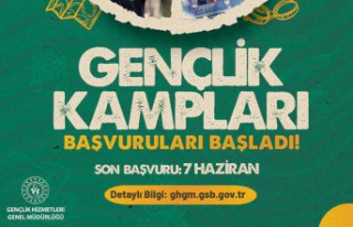 2024 yaz gençlik kampları başvuruları başladı