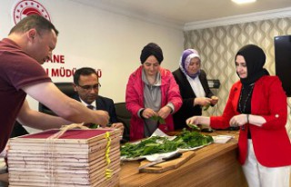 Gümüşhane’de ipek böceği larvaları üreticilere...