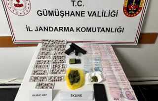 Gümüşhane’de Jandarma’dan uyuşturucu operasyonu