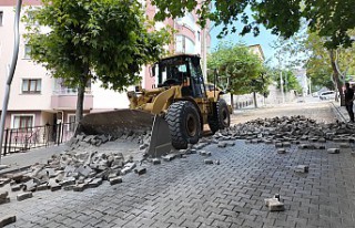 Belediye o yolda çalışma başlattı