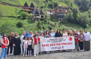 ODES projesiyle çocuklar Ayder Yaylası’nı gezdi