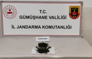 Trabzon’dan Gümüşhane’ye uyuşturucu getiren...