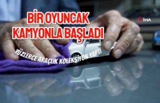 Bir oyuncak kamyonla başladı, yüzlerce araçlık...