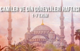 Camiler ve Din Görevlileri Haftası mesajları