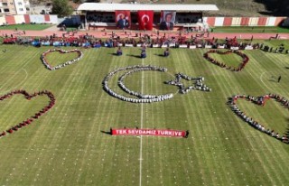 Gümüşhane’de Cumhuriyet’in 101. yılı coşkuyla...