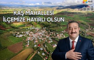 Kelkit’in yeni mahallesi “Kaş” oldu