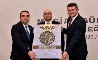 MÜSİAD Gümüşhane’de bayrak değişimi