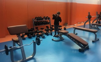 Fitness ve bilardo salonu açıldı