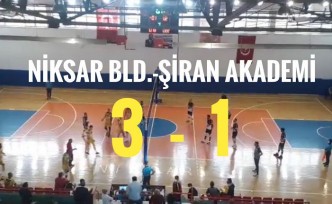 Şiran, Deplasmanda Kayıp:1-3