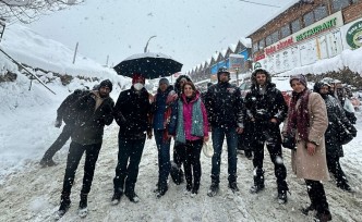 İzciler Ayder Kış Festivali’ne katıldı