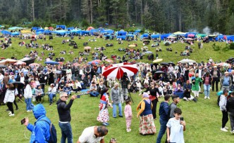 Kürtün'de 13. Harmancık Yayla Şenliği yapıldı