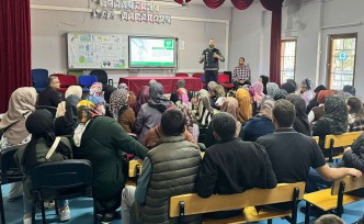 Gümüşhane Emniyeti uyuşturucuya karşı bilgilendirme çalışmalarına devam ediyor