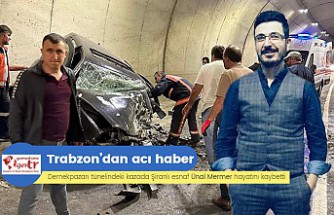 Trabzon’dan Şiran’a acı haber: 1 ölü, 1 yaralı