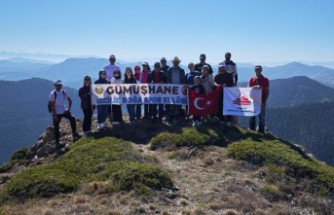 Gümüşhane İzcilik Doğa Spor Kulübü'nden Dünya Yürüyüş Günü Etkinliği