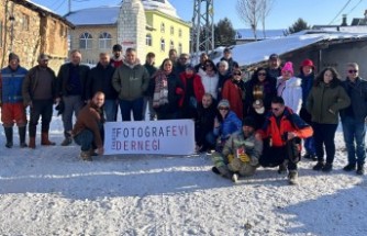 Fotoğraf sanatçıları Yenice köyünün kış geleneklerini görüntüledi