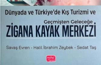 Zigana Kayak Merkezi’nin hikayesi kitap haline getirildi