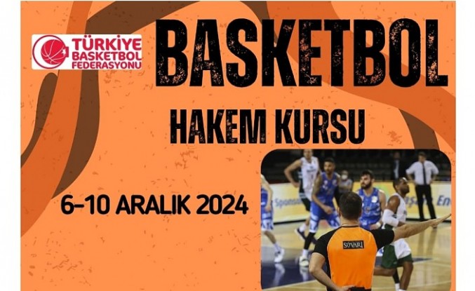 Basketbol aday hakem kursu açılıyor!