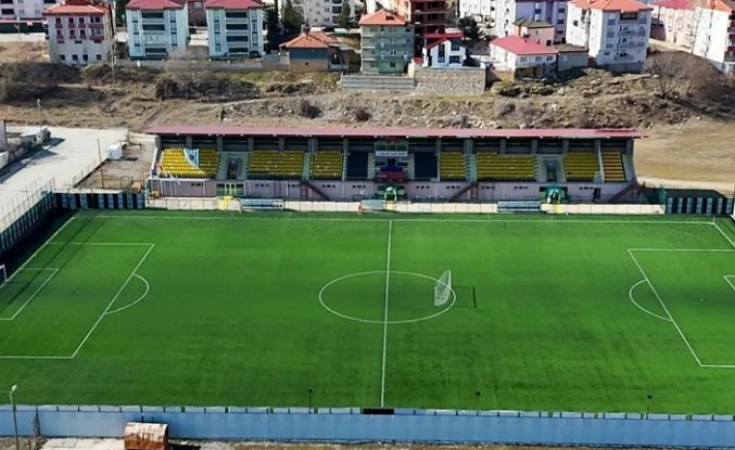 Şiran Yıldızsporun 9. hafta maçı Kelkit İlçe Stadyumu’nda 