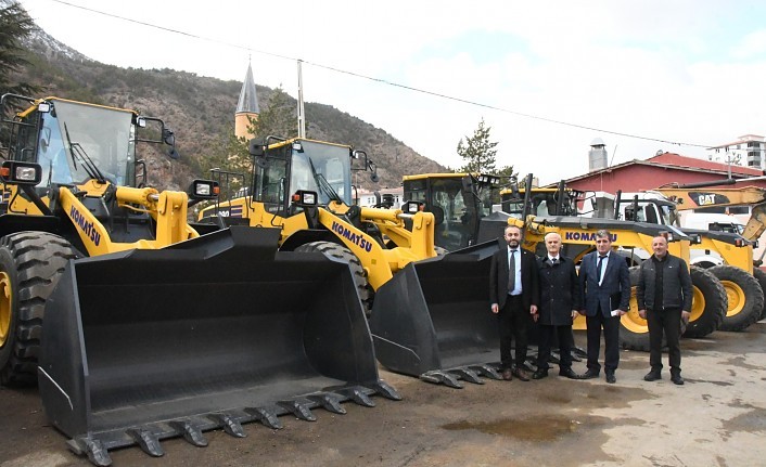 İl Özel İdaresi’nin makine parkına 85 milyonluk yatırım