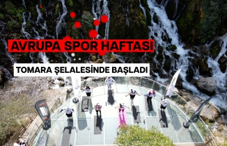 Tomara Şelalesi, Avrupa Spor Haftası etkinliklerine ev sahipliği yaptı