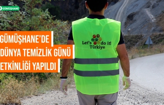 Gümüşhane’de Dünya Temizlik Günü etkinliği